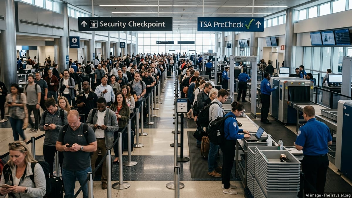 TSA Staffing Shortages Strain U.S. Airports as Travel Surges
