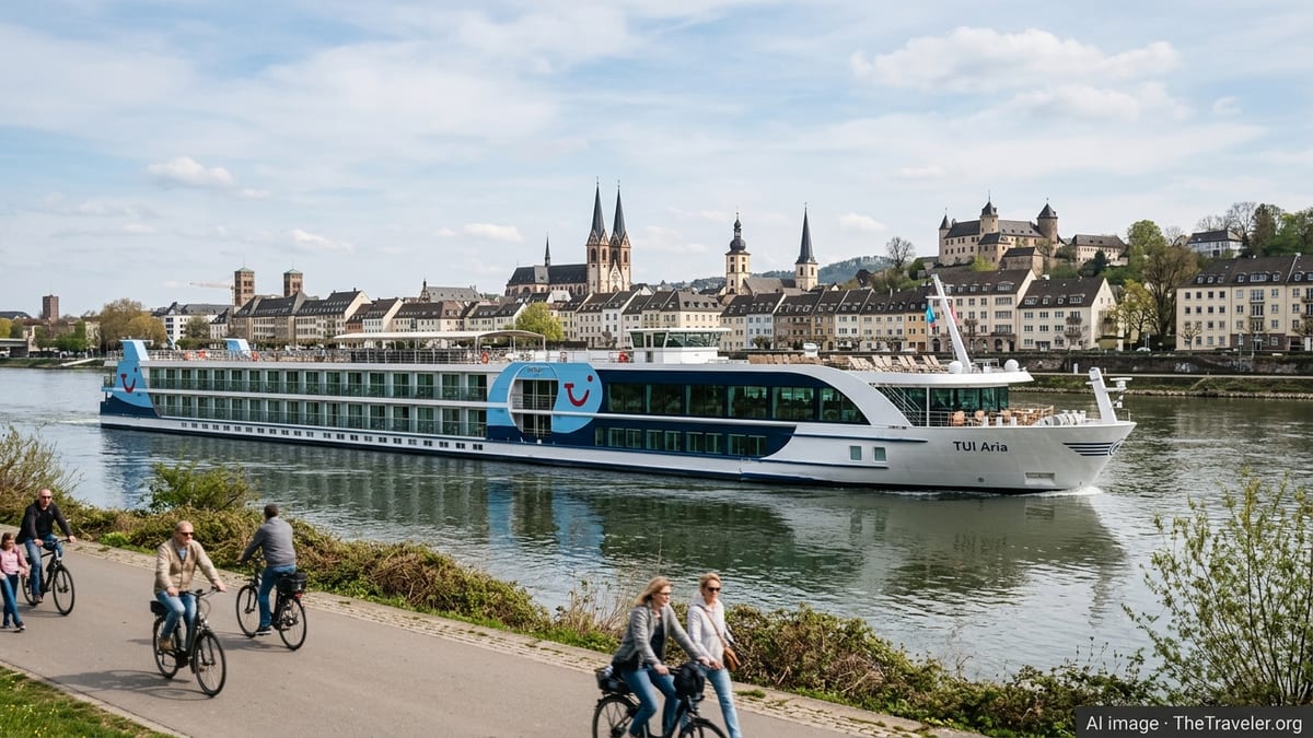 TUI Aria Sets Sail to Elevate European River Cruising