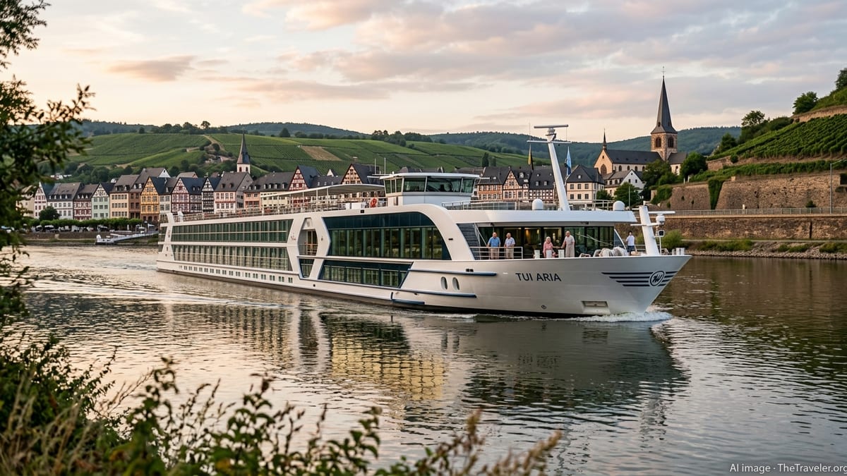 TUI Aria Christening Marks New Chapter in European River Cruises