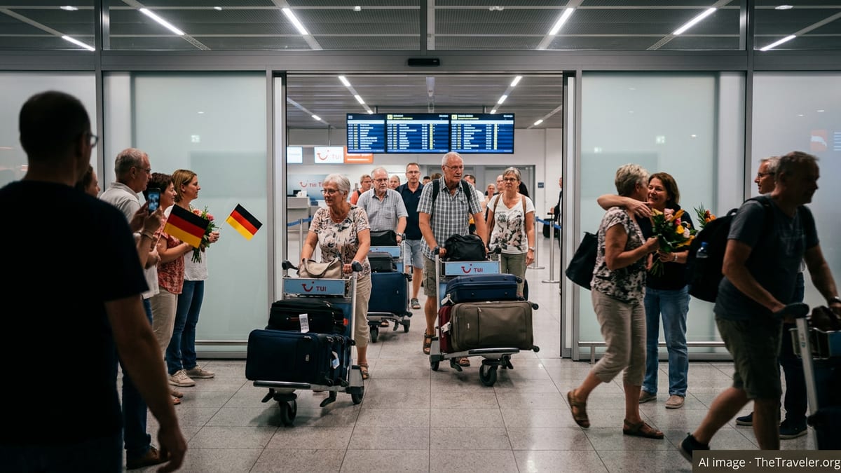 Over 550 Tourists Repatriated to Germany by TUI Flights