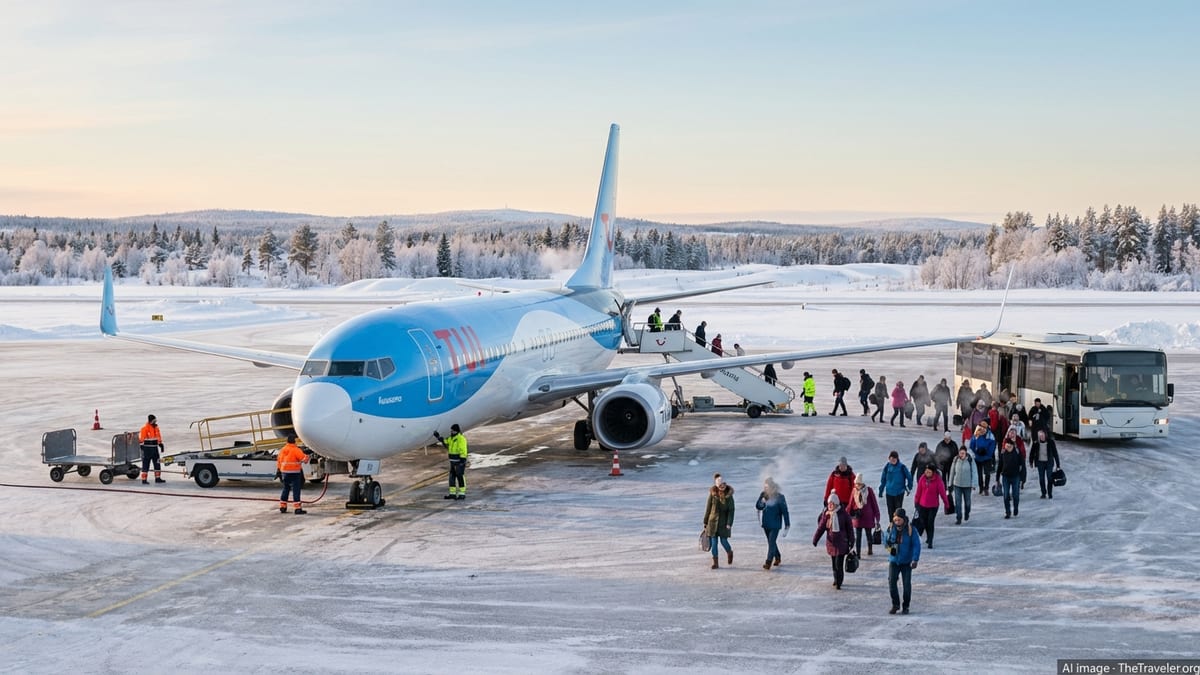 TUI’s ‘Kuusamo’ Aircraft Lifts Finland’s Winter Tourism