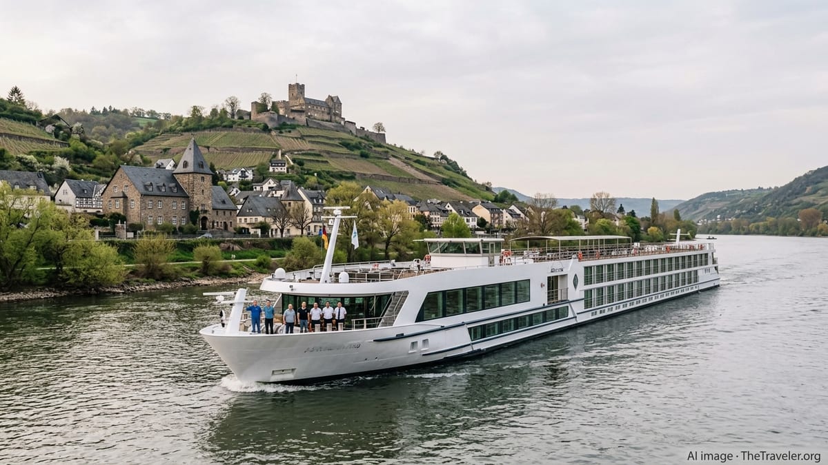 TUI Names Employee Godparents for New Rhine Cruise Ship