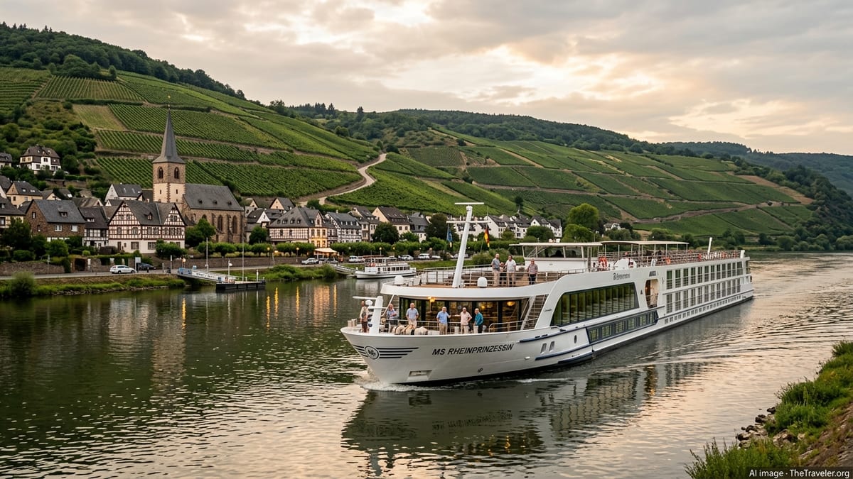 TUI’s New Rhine Ship Elevates Cruise Tradition With Employee Godparents