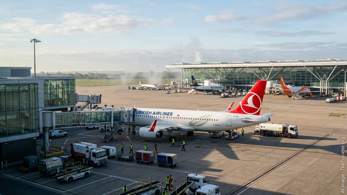 Turkish Airlines Launch at Stansted Boosts Global Links