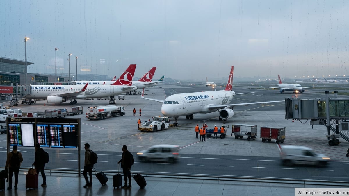 Turkish Airlines Joins Global Carriers Cutting Middle East Flights