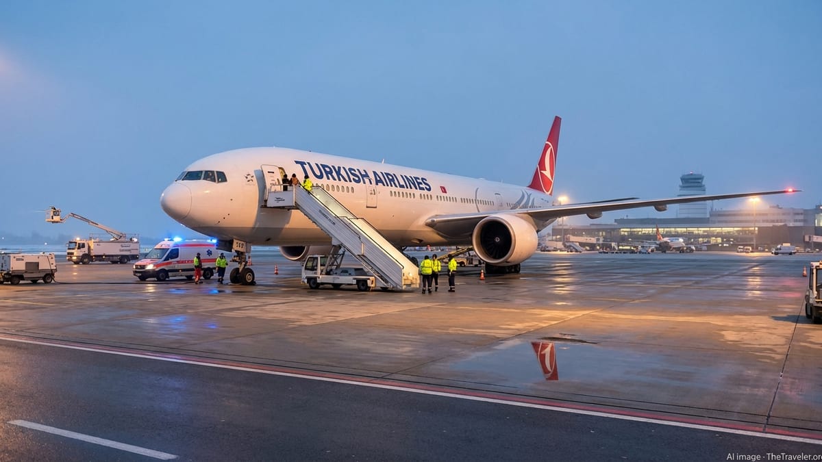 Turkish Airlines TK75 Diverts to Vienna After Mid-Air Emergency