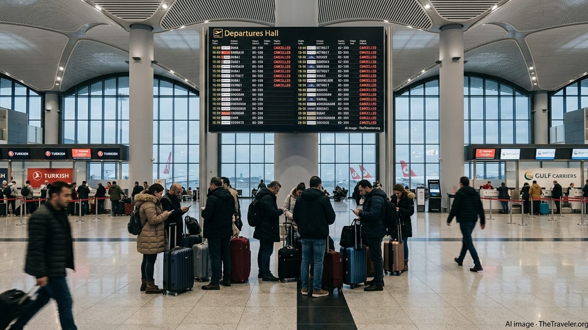 New Wave of Flight Cancellations Disrupts Travel in Türkiye