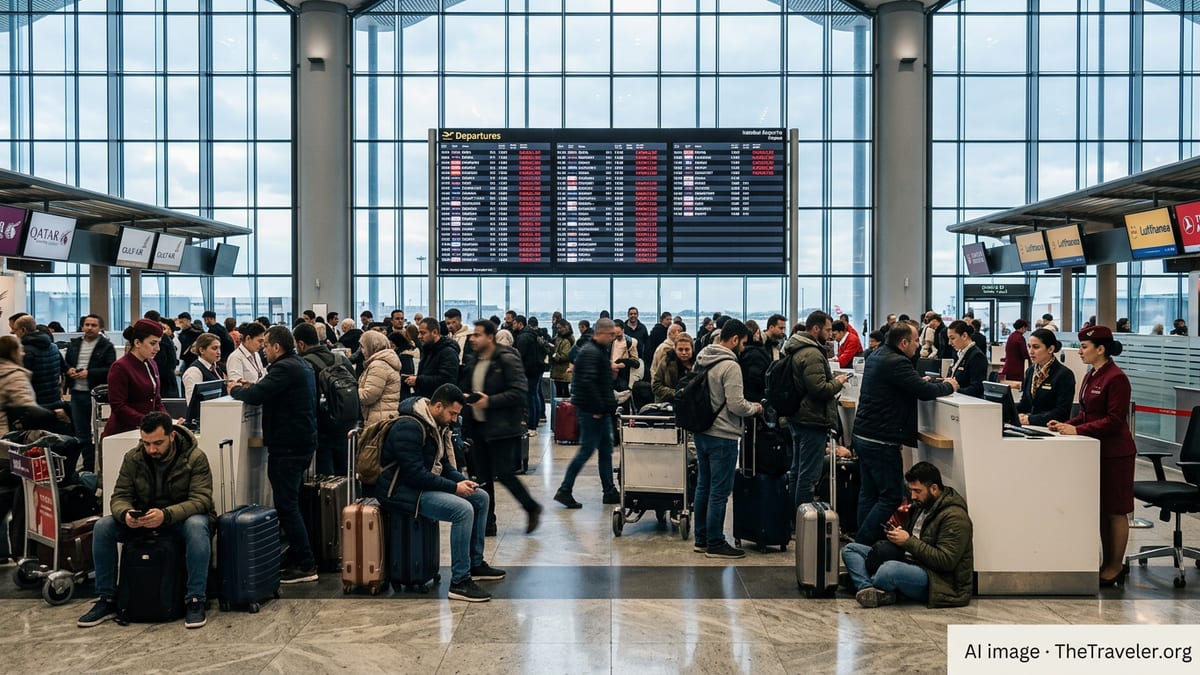 Flight Disruptions Hit Türkiye as Major Airlines Cancel Routes