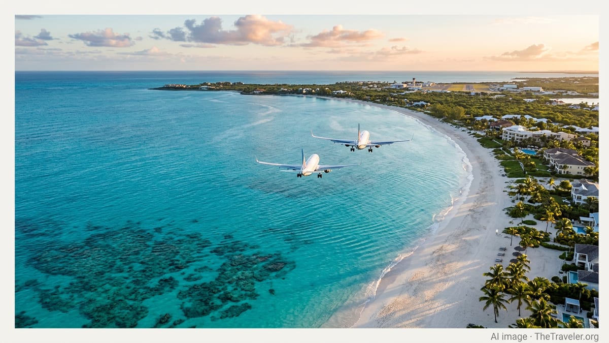 Turks & Caicos Adds New U.S. Flights as Tourism Surges