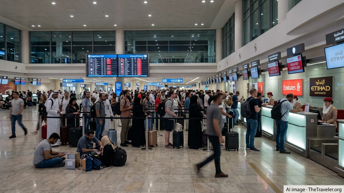 UAE Airlines Roll Out Special Measures Amid Regional Unrest