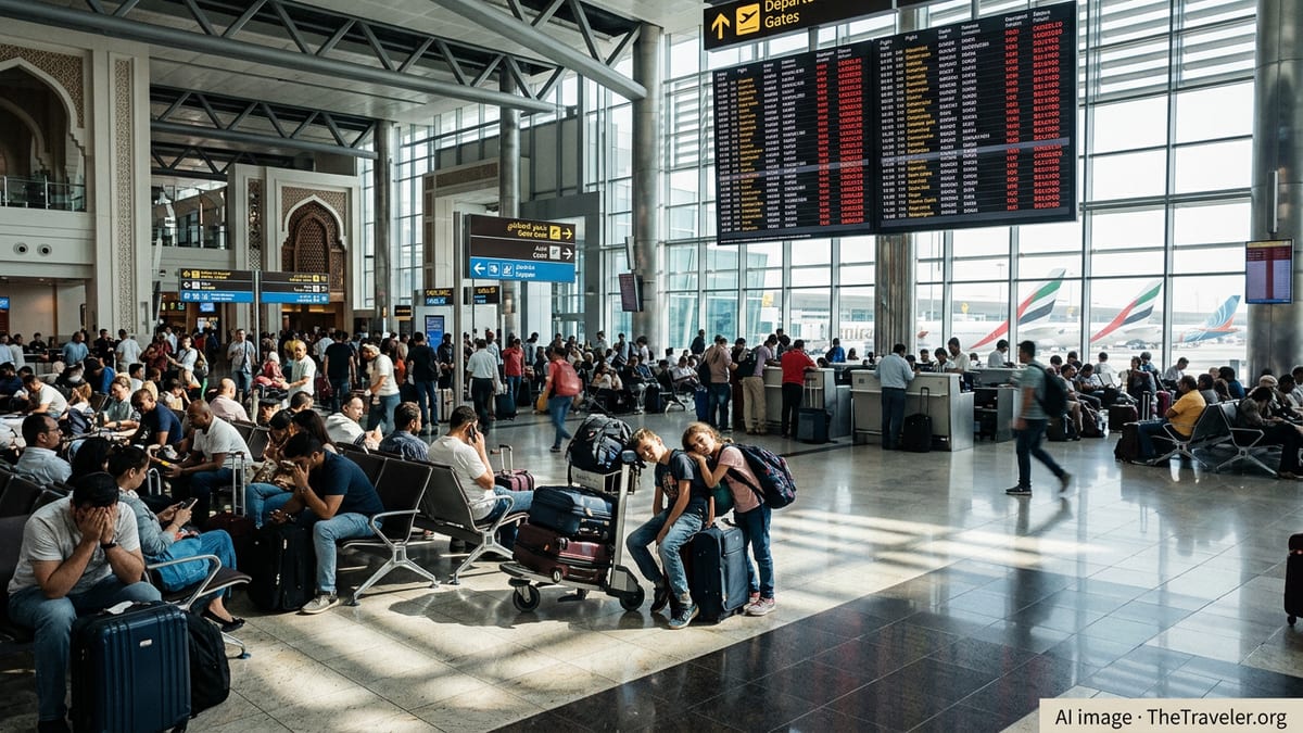 462 Flights Canceled as UAE Hubs Struggle Amid Conflict