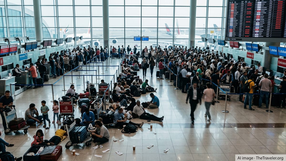 UAE Airports Reel as Hundreds of Flights Disrupted