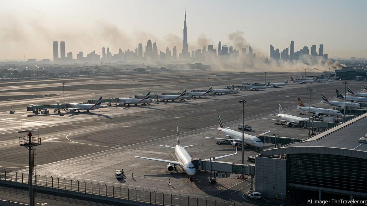 UAE Flight Suspensions and Port Disruptions Deepen Gulf Tensions