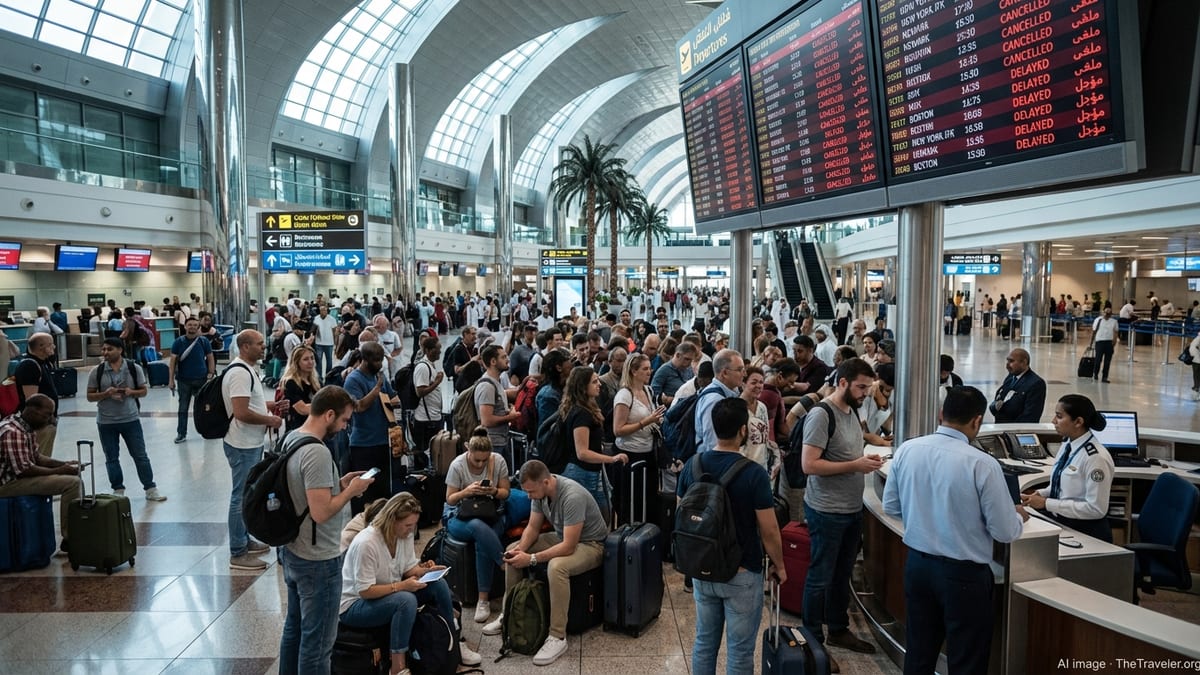 UAE Flight Chaos as Major Airlines Cancel Key US Routes