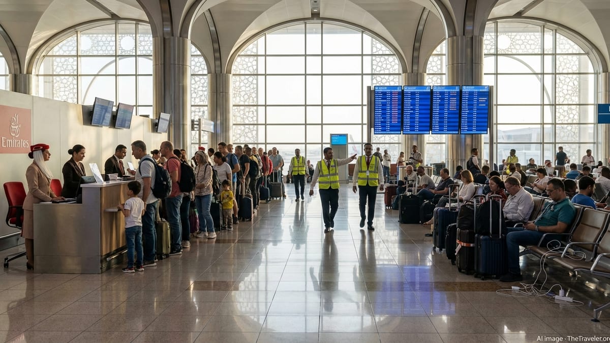 UAE Airports Turn Turbulence Into A Test of Strength