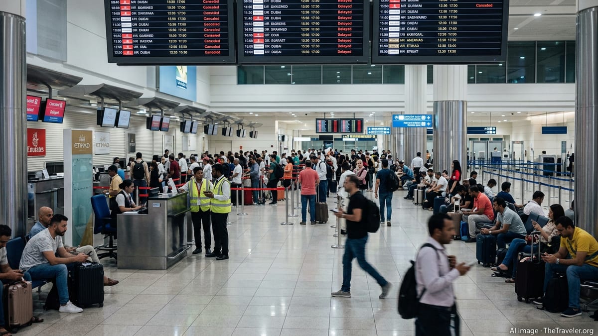 UAE Flight Disruptions: Latest Cancellations and Rules
