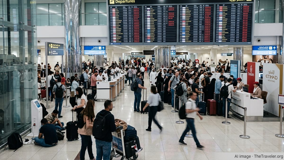 UAE Flight Cancellations Disrupt Key Global Routes