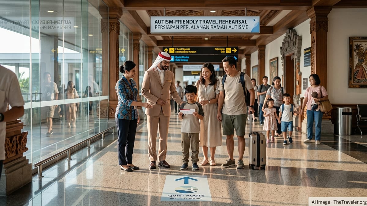 UAE and Indonesia Pioneer Inclusive Travel With Emirates Autism Rehearsals in Bali