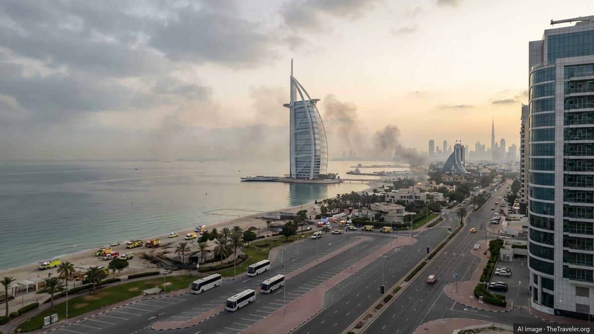 Missile Strikes Rattle UAE Hubs, Disrupting Gulf Aviation