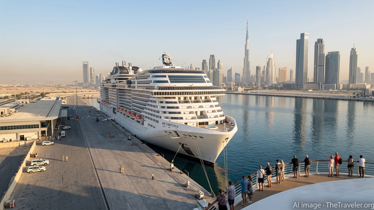 UAE Tightens Emergency Protocols for MSC Cruises in Dubai