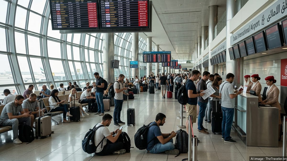 UAE Waives Overstay Fines for Stranded Tourists Amid Airspace Chaos