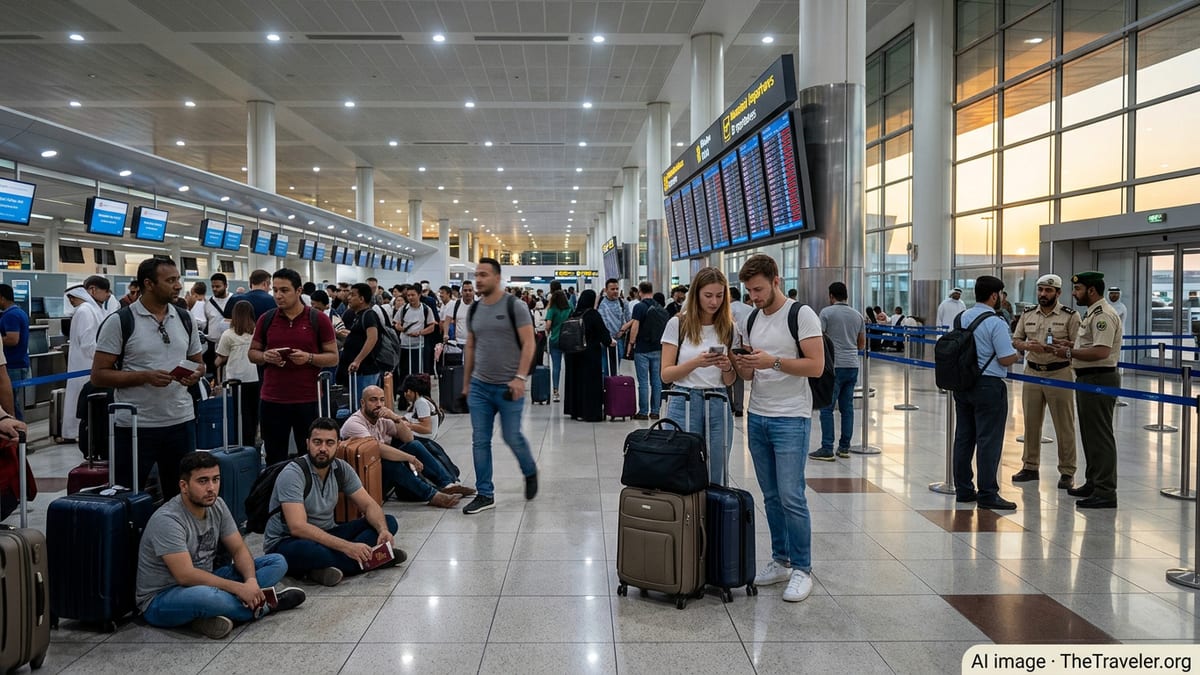 UAE, UK, France, Poland Rush Evacuations Amid Airspace Chaos