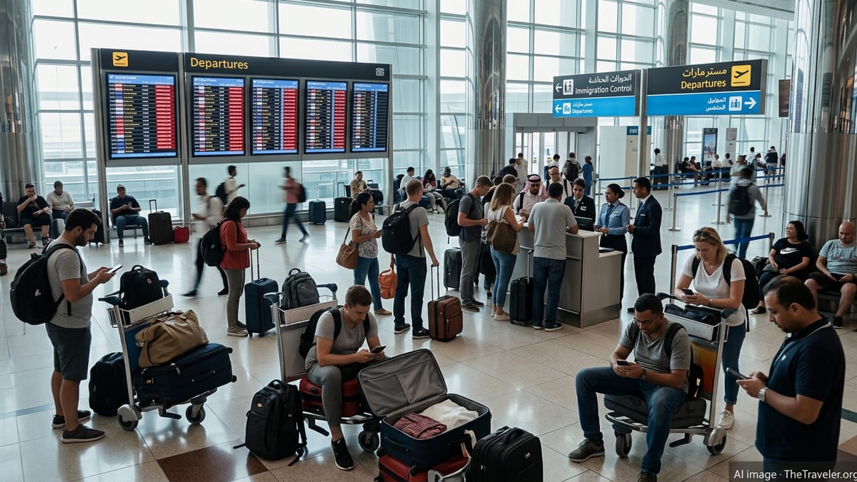 UAE Waives Overstay Fines for Travelers Stranded by Airspace Ban