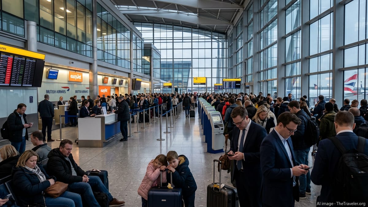 UK Flight Chaos Hits Heathrow, Gatwick and Major Cities