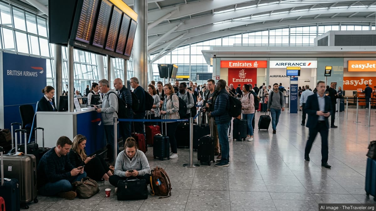 UK Airports Hit by Fresh Wave of Cancellations and Delays