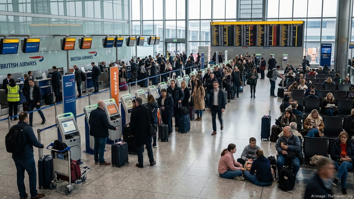 UK Flight Chaos Hits Heathrow, Gatwick and Manchester