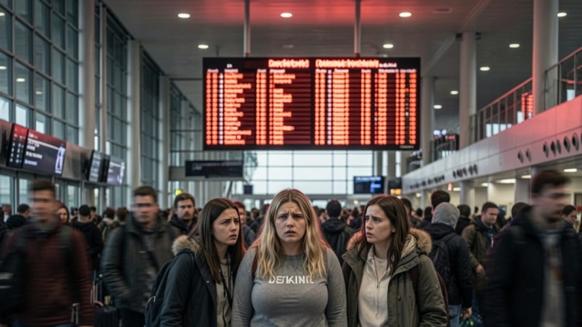 UK Flight Chaos Hits Key Cities With 819 Delays