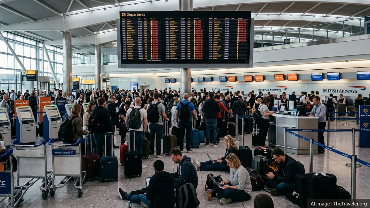 UK Flyers Face Widespread Disruption as 219 Flights Delayed