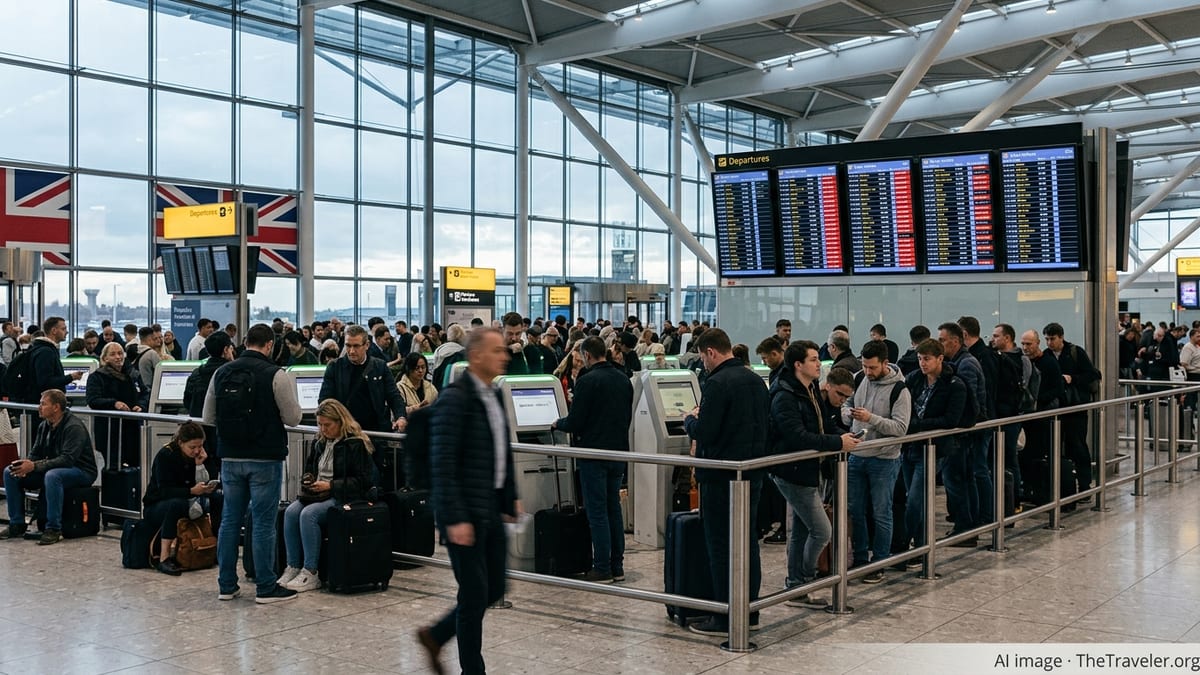 UK Flight Chaos as Cancellations Hit Major Global Routes