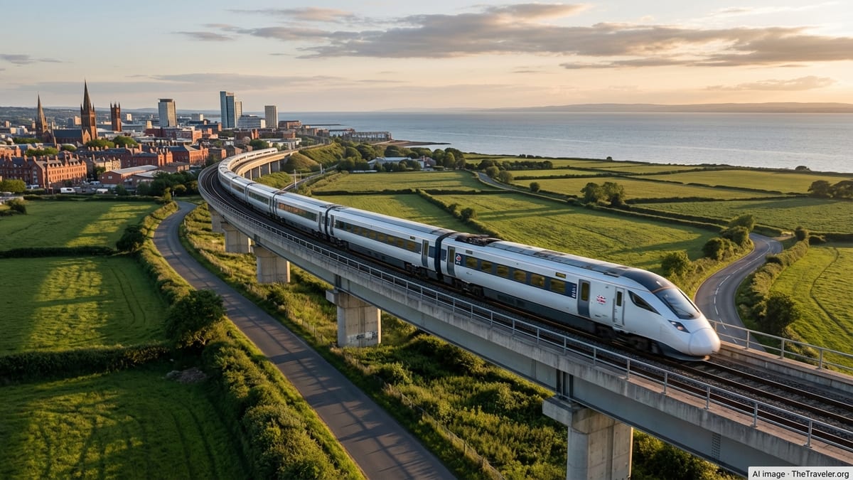 UK–Ireland 300mph ‘Loop’ Rail Vision Could Rewrite Tourism