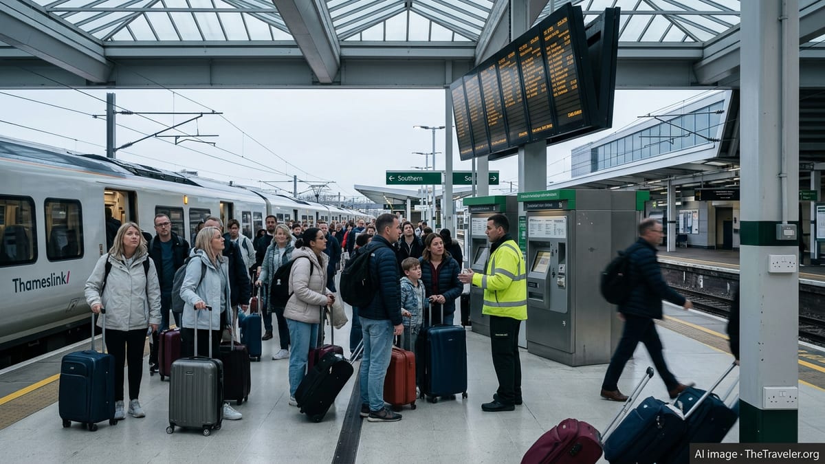 UK Rail Steps Up as Middle East War Disrupts Flights