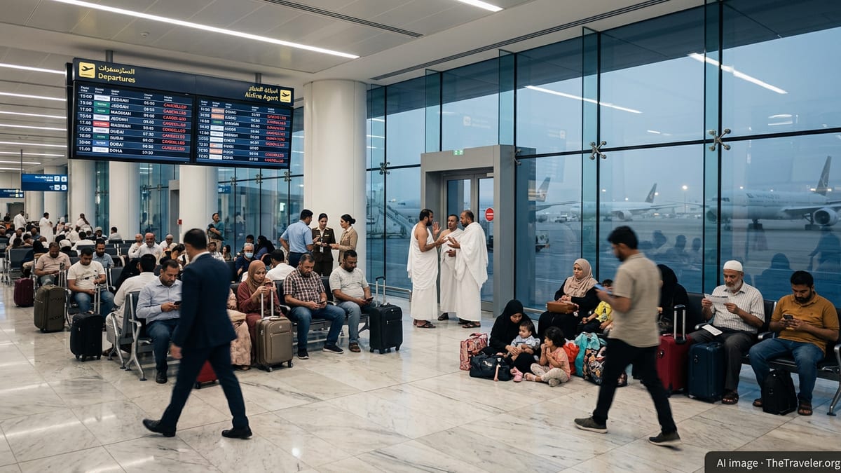 Umrah Dreams Shattered as Eid Flights Halt Across GCC