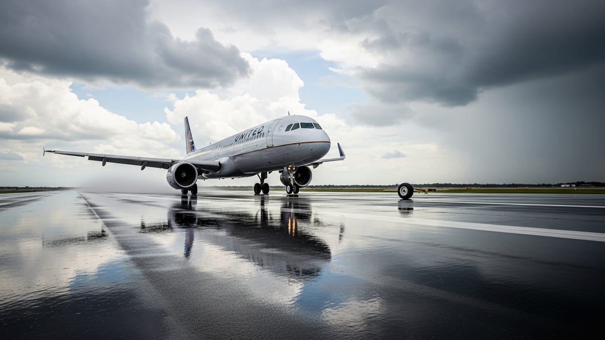 United A321neo Loses Nose Wheel in Wild Orlando Landing, No Injuries