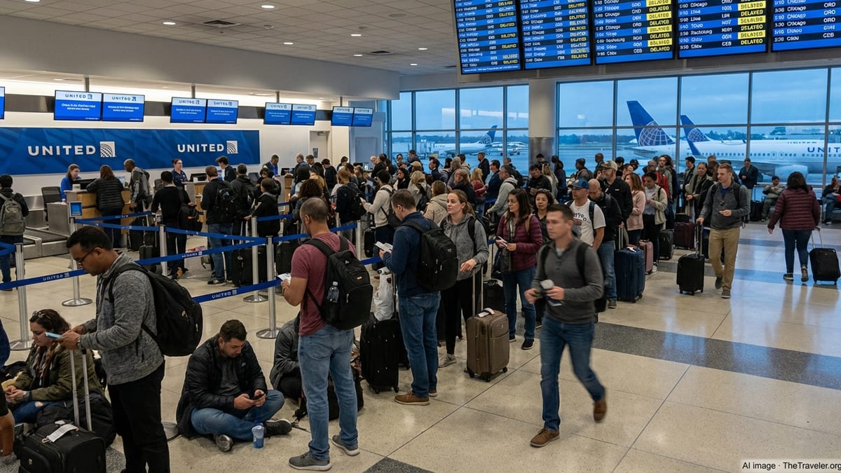 United Passengers Face Global Disruptions After Planned Tech Outage