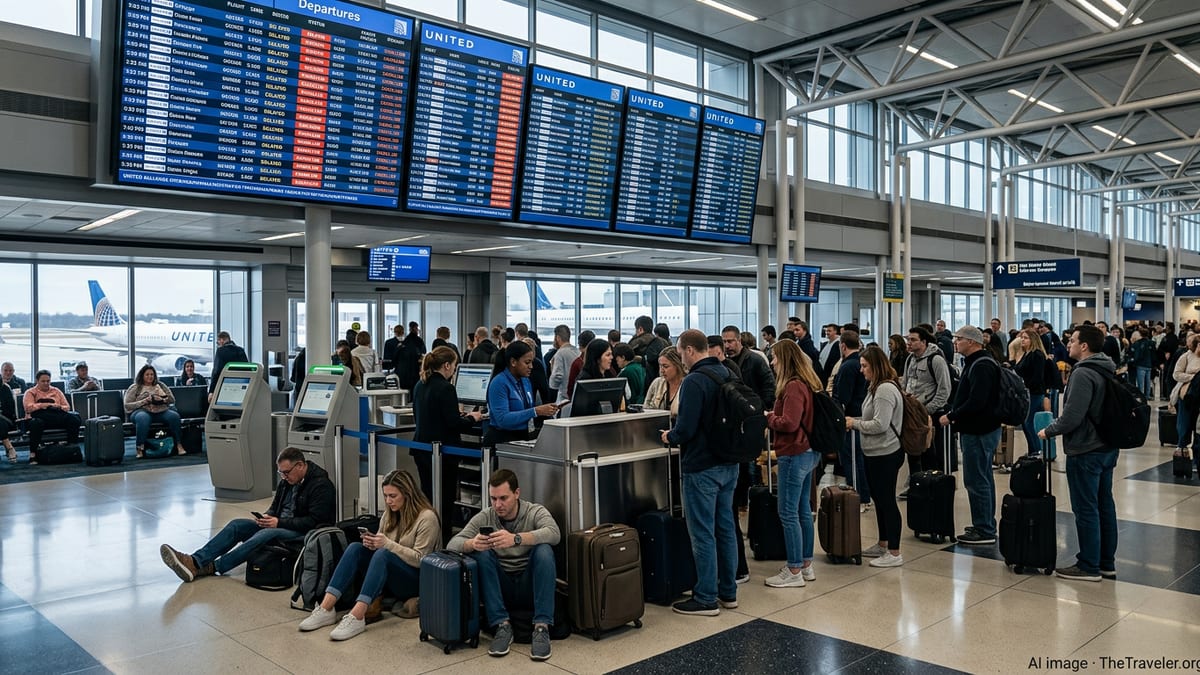 United Airlines Ground Stop Sparks Wave of Disruptions