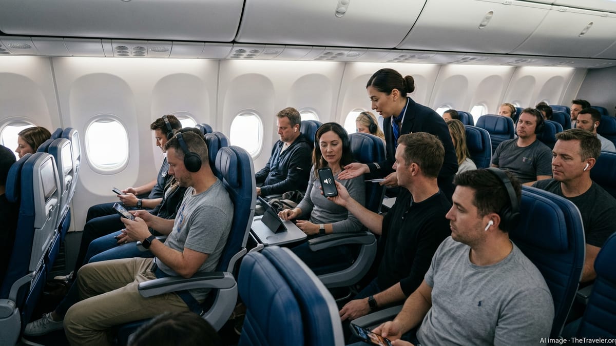 United Airlines Headphone Rule Raises Ban-for-Life Fears