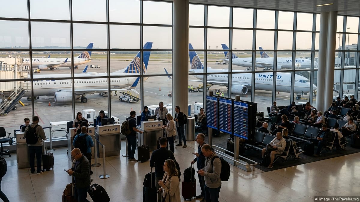 United Cuts 5% Capacity as Iran War Drives Jet Fuel Surge