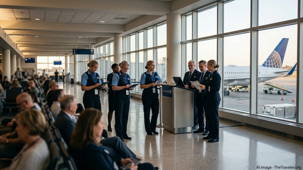 United Flight Attendants Set for First Pay Raises in Six Years