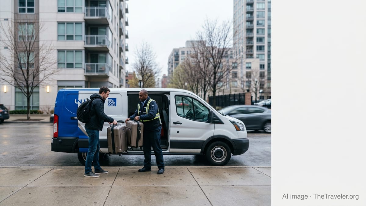 United Tests Home Bag Pick-Up to Let Flyers Skip Airport Drop-Off