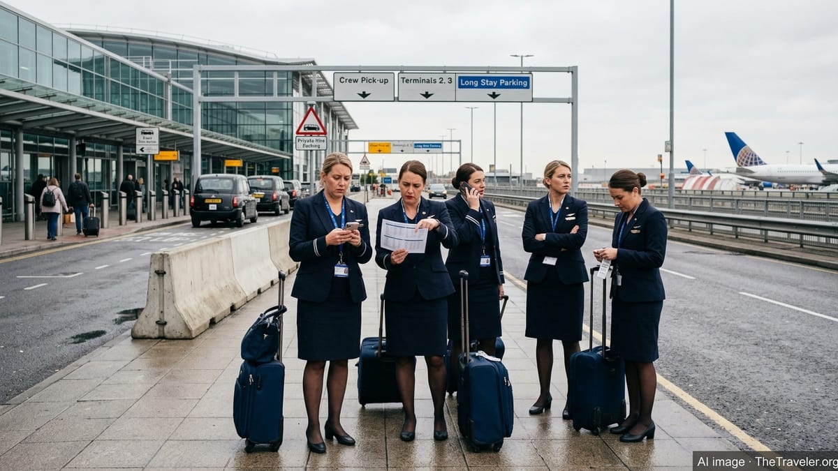 United Airlines Criticized Over London Crew Transfer Confusion