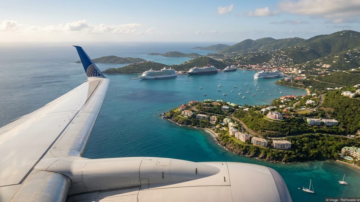 United’s Newark–St. Thomas Nonstop Lifts USVI Tourism
