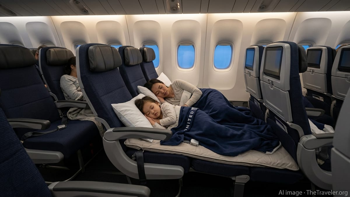 United Airlines Unveils ‘Relax Row’ Lie-Flat Option in Economy