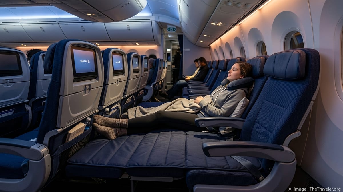 United Unveils ‘Relax Row’ for More Space on Long-Haul Flights