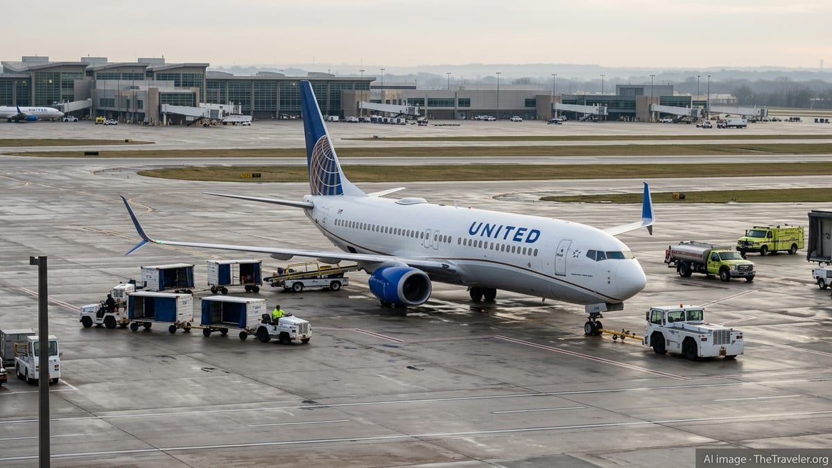 United Flight UA1578 Diverts to Kansas City for Emergency Landing