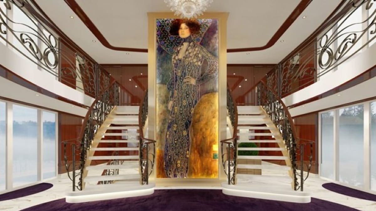 Uniworld Christens Klimt-Themed S.S. Emilie in Amsterdam