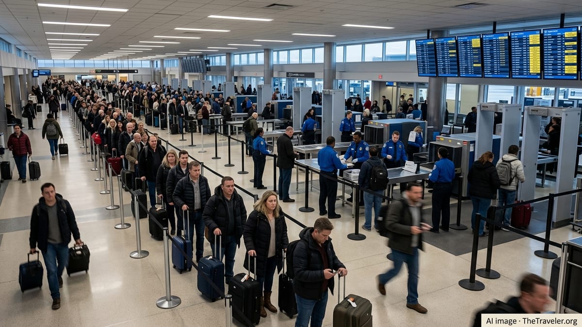 Unpaid TSA Workforce Triggers Severe Airport Delays Nationwide
